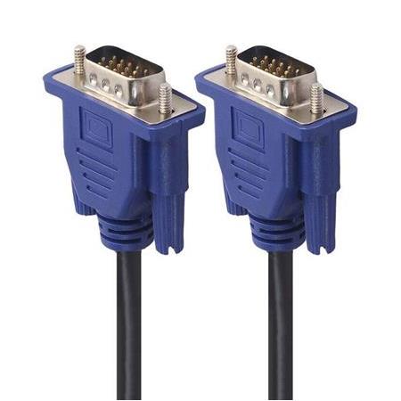 Alfais 3071 1.5M Vga To Vga Monitör Ekran Uzatma Ekleme Kablosu 15 Pin