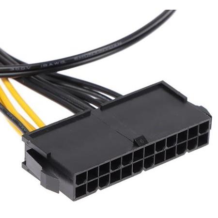 Alfais 5071 Atx 24 To Dual 6+2 8 Pin On Off Anahtarlı Ekran Kartı Power Kablosu