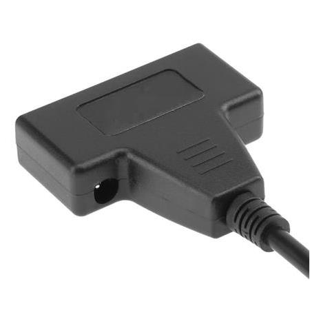 Alfais 4543 USB 2.0 2.5 3.5 İnç Sata SSD Hdd Hard Disk Dc Güç Çevirici Dönüştürücü Adaptör Kablosu