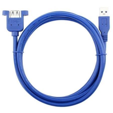 Alfais 4799 Usb 3.0 Panel Tipi Vida Girişli Dişi Erkek Uzatma Kablosu 2 Metre