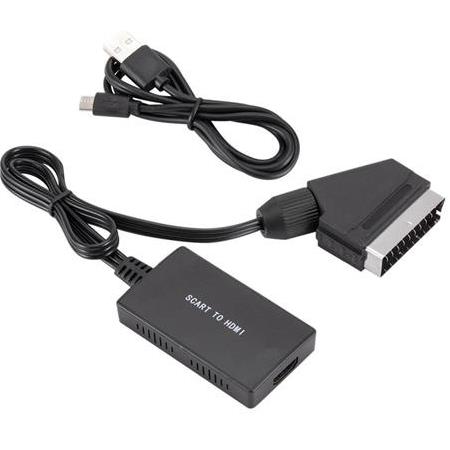 Alfais 5084 Scart To Hdmi 1080p AV Video Çevirici Dönüştürücü Adaptör