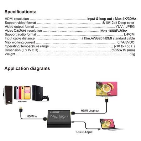 Alfais 4759 Hdmi 4k Video Capture Ezcap Usb Video Capture Hdmi Kaydedici Yakalama Kartı