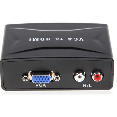 Alfais 4840 Vga To Hdmi Ses Çıkış Destekli Çevirici Dönüştürücü Adaptör