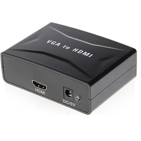Alfais 4840 Vga To Hdmi Ses Çıkış Destekli Çevirici Dönüştürücü Adaptör
