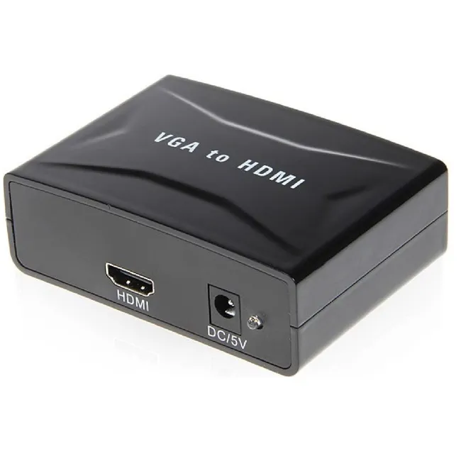 Alfais 4840 Vga To Hdmi Ses Çıkış Destekli Çevirici Dönüştürücü Adaptör