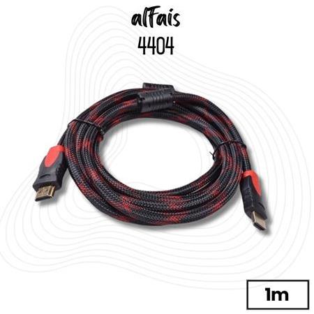 Alfais 4404 Hdmi Kablosu 1.4B 3D Hdmi Görüntü Monitör Kablosu 1 Metre