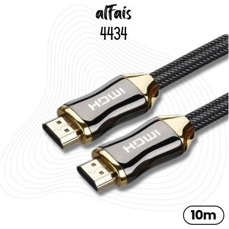 Alfais 4434 Hdmi 2.0 Görüntü Tv Monitör Kablosu 4K UHD 10 Metre