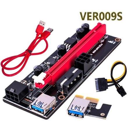 Alfais 4842 Pcı E Express 1X To 16X Usb 3.0 009s Riser Yükseltici Uzatma Kartı 008s