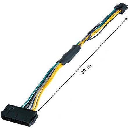 Alfais 4973 24 Pin To 8 Pin ATX PSU Power Güç Adaptör Kablosu (DELL Optiplex Uyumlu)